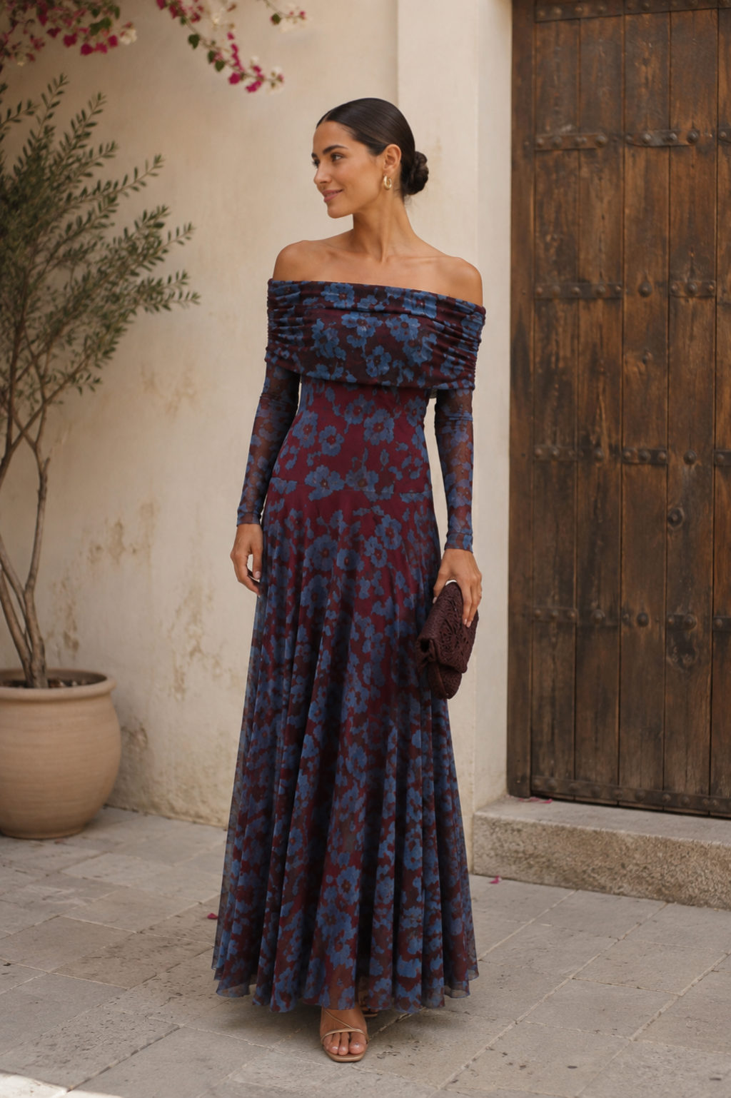 Vestido Mónaco Azul