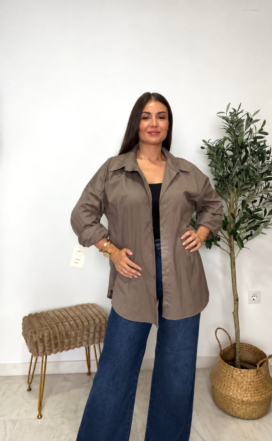 Camisas oversize