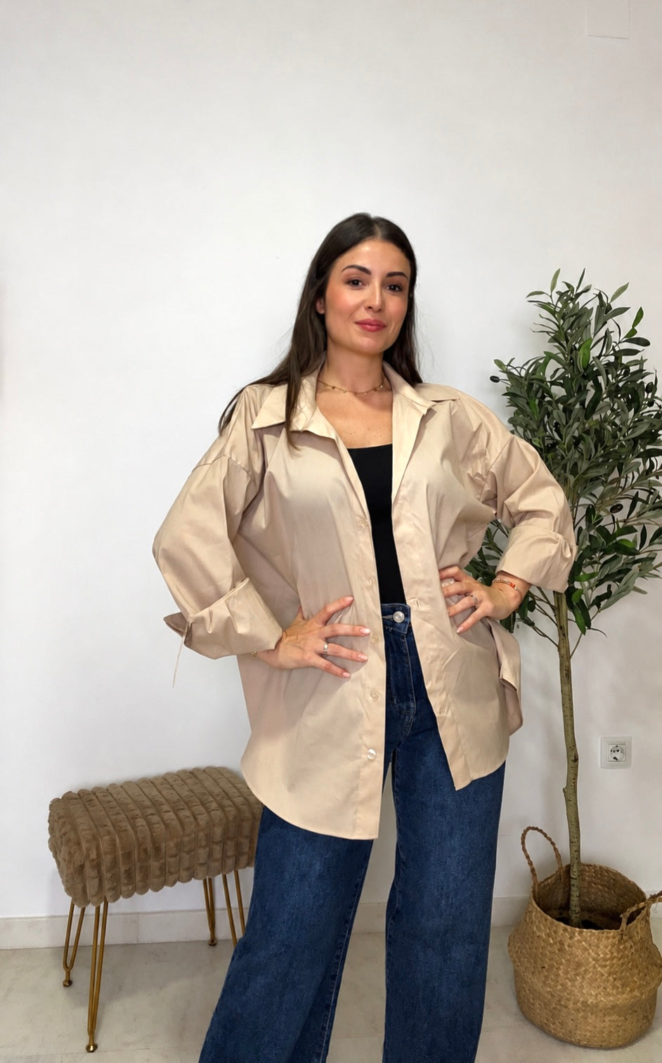 Camisas oversize